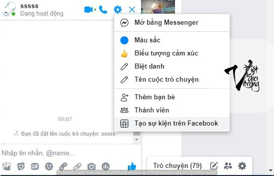 Cách tạo group chat facebook 5