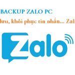 backup zalo pc