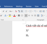 viết mũ trong word