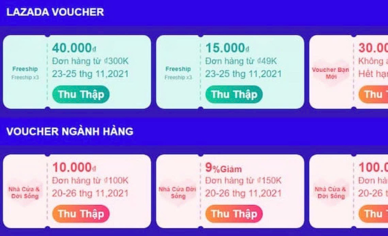 Mã giảm giá Lazada hot 2025