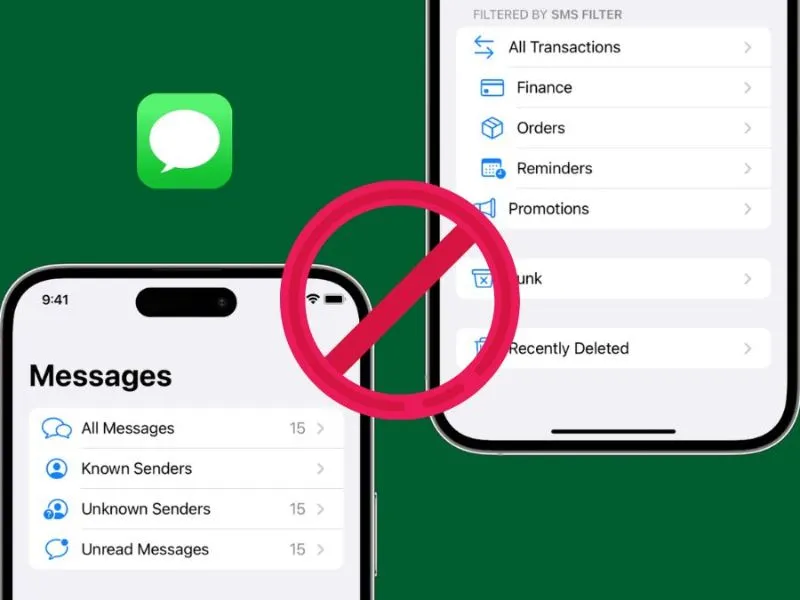 cách chặn tin nhắn rác từ số lạ
